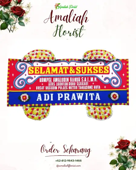 Papan Bunga Ucapan Selamat Muye